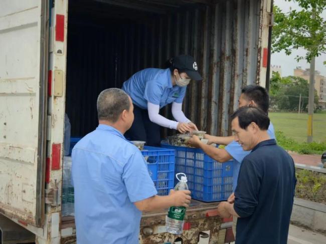 全网最暖糖厂甘蔗运来就收 数百货车排队进厂(图2)