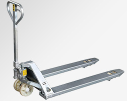 糖果厂车间生产线设备组装用不锈钢手动搬运车搬运设备(图1)