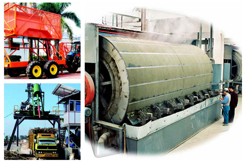 甘蔗压榨设备种类功能、工作原理及维护保养 糖厂甘蔗压榨机械概述(图1)